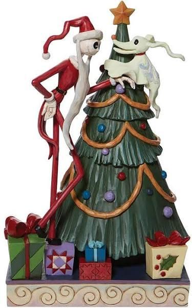 Disney Traditions Santa Jack With Zero - Decking The Halls