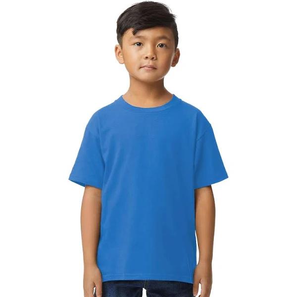 Gildan Childrens/Kids Midweight Soft Touch T-Shirt Royal Blue 5-6 Years