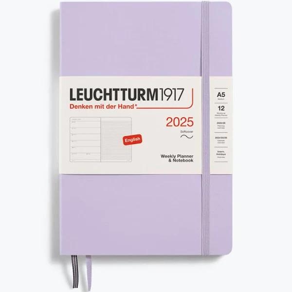 Leuchtturm1917 - Weekly Planner & Notebook 2025, Medium (A5)