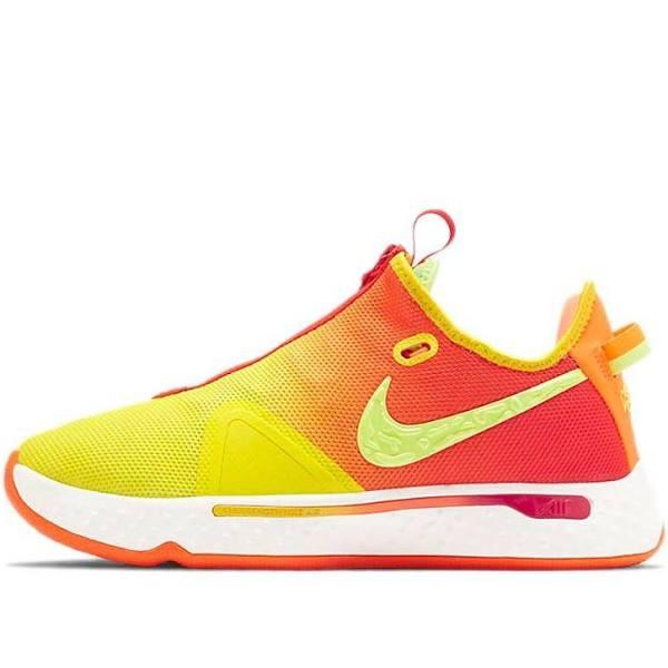 Nike PG 4 'Hot Sauce' Sneakers | Orange | Men's Size 9.5