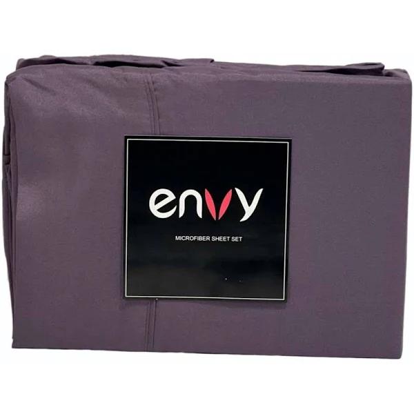 Envy Super Soft Microfiber Sheet Set Plum King