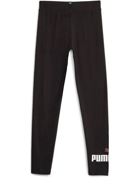 Puma Ess Logo G Leggings Black 14-16 Years Girl