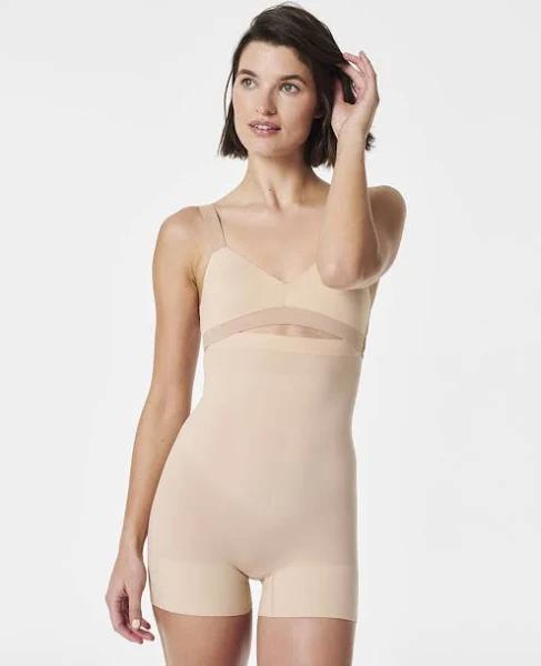 Spanx Everyday Seamless Shaping-High-Waisted Shorty in Soft Nude Beige XL