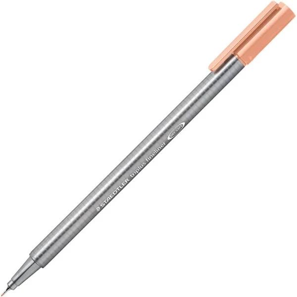 Staedtler Triplus Fineliner Pen 334 222 Salmon Pack of 10