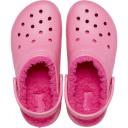 Crocs Nursery Classic Lined Clog - Pink - Size - 8