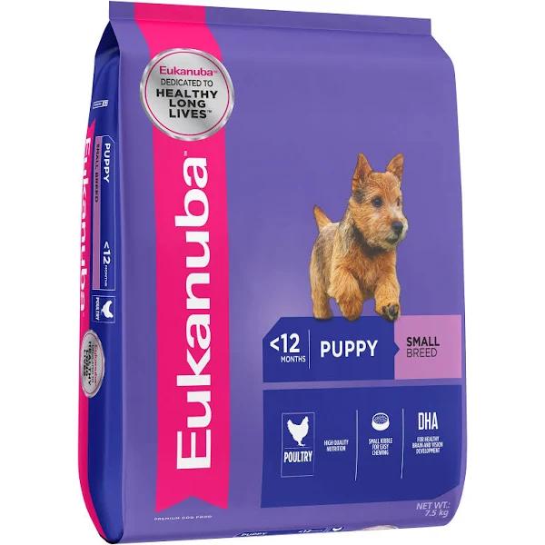 Eukanuba Dog Puppy Small Breed Dry Food 7.5kg