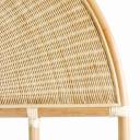 Sunrise Rattan & Wicker Bedhead Queen Size Natural