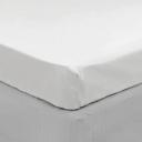 Algodon 300TC Cotton Fitted Sheet - Long Single (Silver)