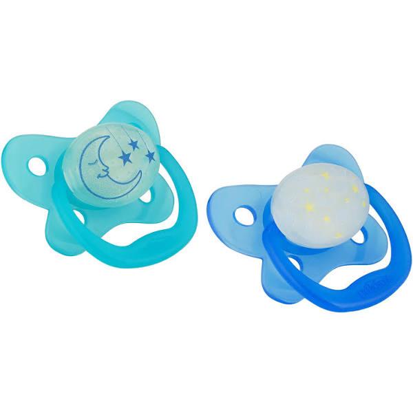 Dr Brown's Prevent Glow in The Dark Pacifier Stage 2 Blue