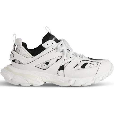 Balenciaga | Men Track Sock Contrasted Sneakers White/Black 40