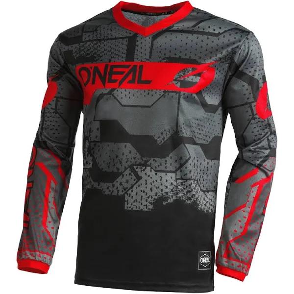 Oneal Element Camo Black/Red Jersey - S