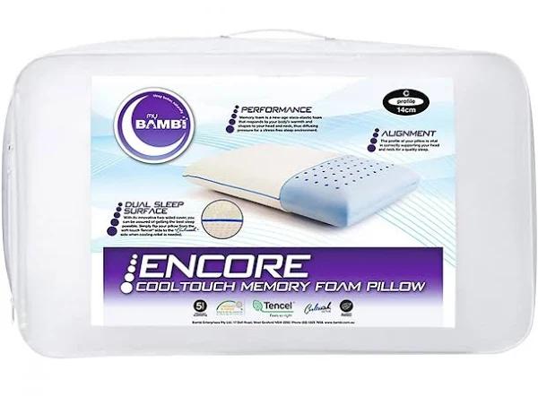 Bambi Encore Cooltouch Memory Foam Pillow - High Profile