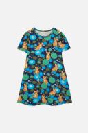 Princess Highway Kids, Meadow Cat Kids Dress 4 / Navy