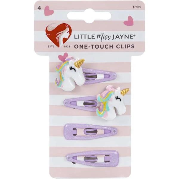 Little Miss Jayne Clips 4 Pack