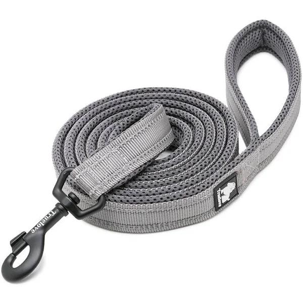 Nylon Reflective Lead 1m XS / Grey