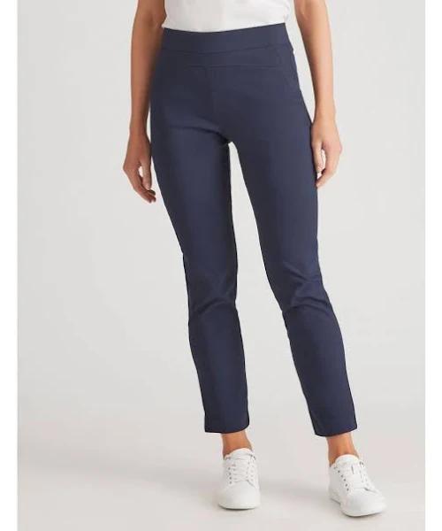 Katies Short Classic Pants Navy - 12 - AfterPay & Klarna Available