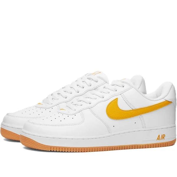 Nike Air Force 1 Low Waterproof White University Gold Gum