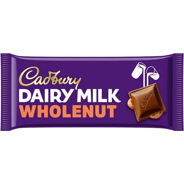 Cadburys Wholenut Delivered to Australia