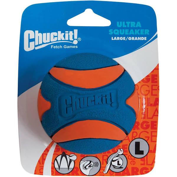 Chuckit! Ultra Squeaker Ball Dog Toy - Large