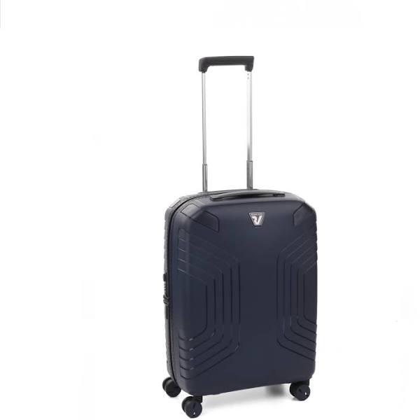 Roncato Ypsilon Carry On 55cm Hardsided EXP Spinner Suitcase Dark Blue