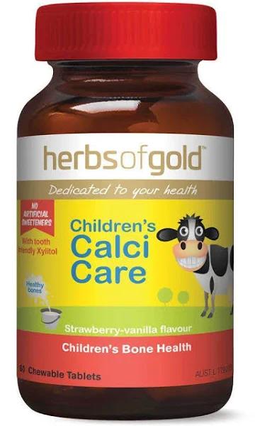 Herbs of Gold Children's Calci Care 60 Tablets