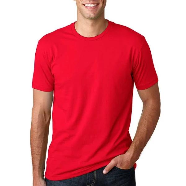 Harris | Mens CVC Cotton/Poly Crew Tshirt Red M