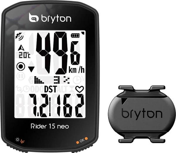 Bryton Rider 15 Neo Cycling Computer with Cadence