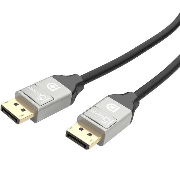 J5create JDC42 4K DisplayPort (DP) to DisplayPort (DP) 1.8m Cable