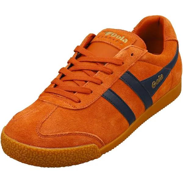 Gola Harrier Mens Fashion Trainers in Moody Orange - 7 UK