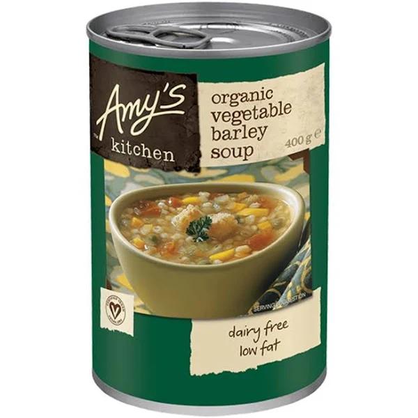 Amy's Organic Soup Vegetable Barley 400g