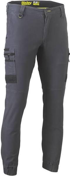 Bisley Flx & Move Stretch Cuffed Cargo Pants - BPC6334 Charcoal / 87S