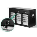 Giantz 9 Drawer Mechanic Tool Box Storage - Black