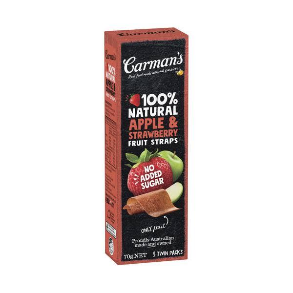 Carman's Fruit Straps Apple & Strawberry