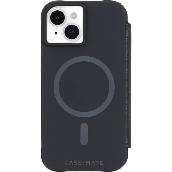 Case-Mate Wallet Folio MagSafe Case - for iPhone 15 - Black