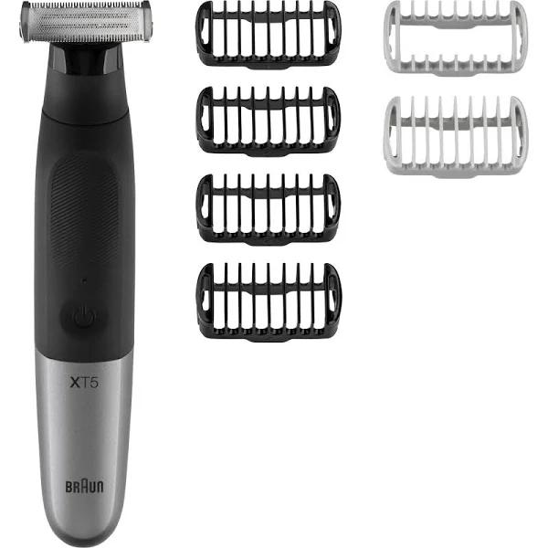 Braun Series x XT5200 Foil Shaver Trimmer Black, Metallic