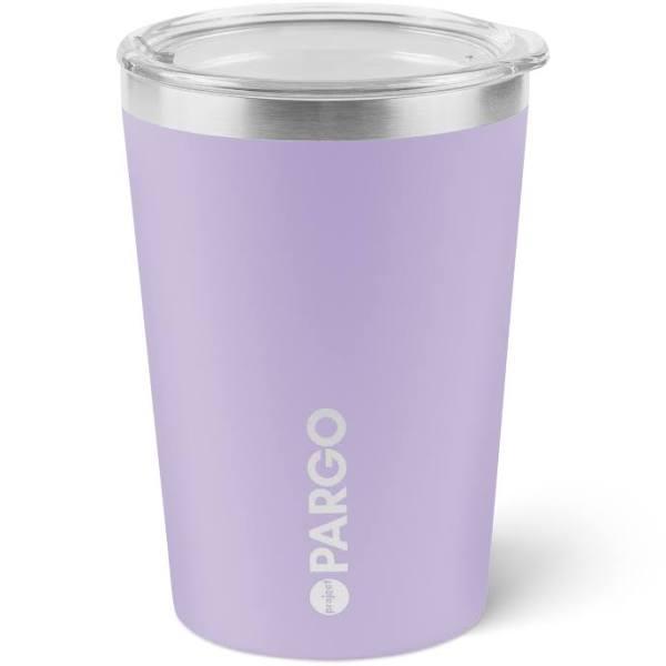 12oz Insulated Coffee Cup | Large | Project PARGO, Love Lilac