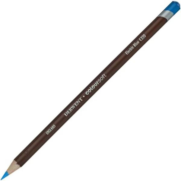 Derwent Coloursoft Pencil Electric Blue C320 x Carton of 6 : 700984