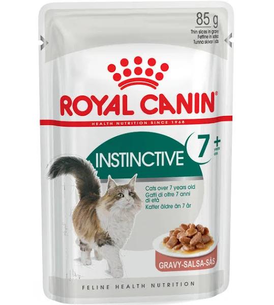 Royal Canin Instinctive 7+ Adult in Gravy Wet Cat Food - 85g