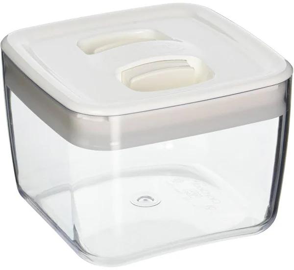 ClickClack Pantry Cube Container w/ White Lid 900ml