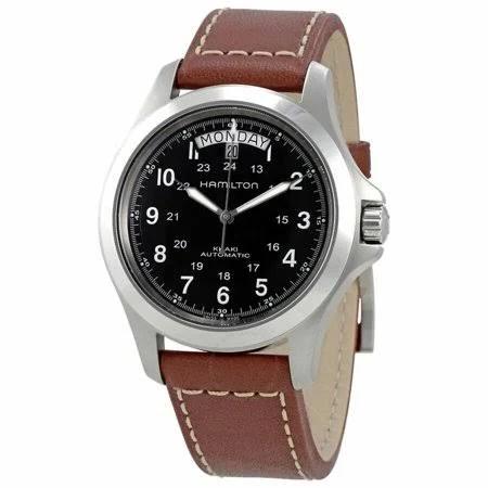 Hamilton Khaki Field 42mm Titanium Auto Green Dial Men's Watch H70545560