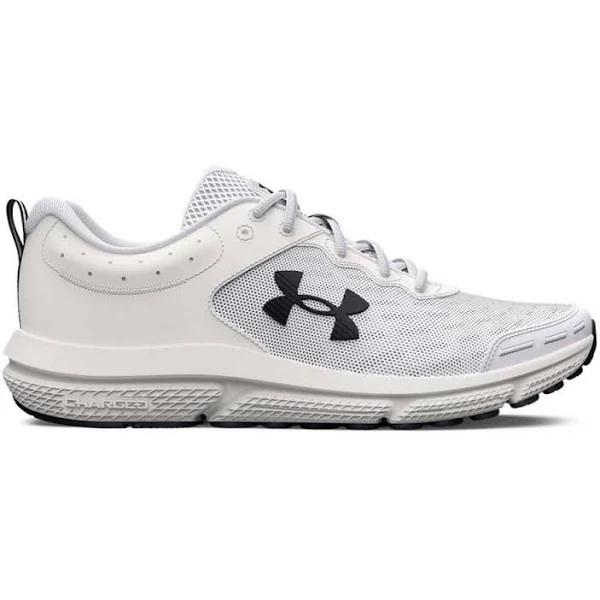 Under Armour Charged Assert 10 Shoes Black White - 41