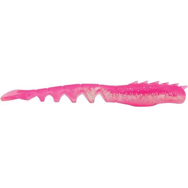 Berkley Powerbait Fan Tail Shrimp 4" Pink Glitter