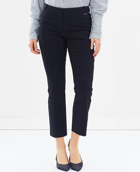 David Lawrence 7/8 Bengaline Pant Black