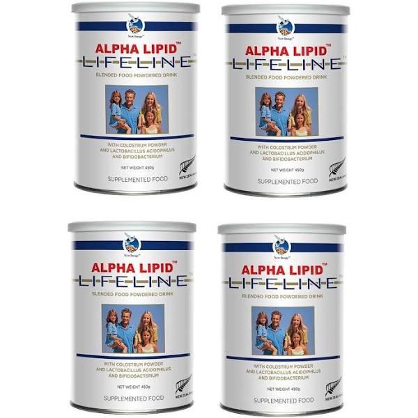 New Alpha Lipid Lifeline Colostrum Milk Powdered Drink 450g