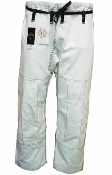 Dragon Fight Wear Competition BJJ Pants White - A-1 (3)