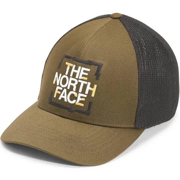 The North Face Flexfit Truckee Trucker (Colour: Coord Graphic/Military Olive, Size: Small/Medium)