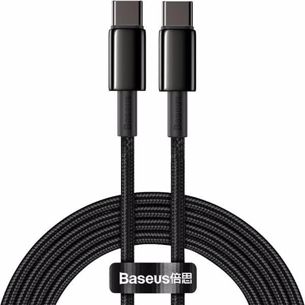 Baseus Tungsten Gold Fast Charging Data Cable USB-C to USB-C 100W - 2 Metre