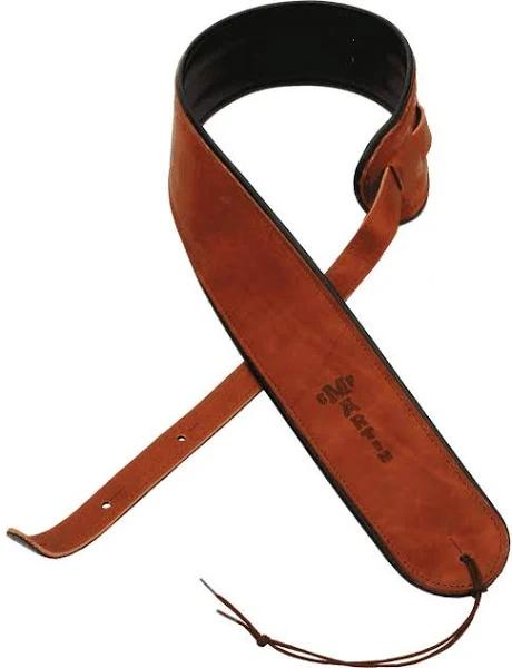 Martin Brown Rolled Leather Guitar Strap