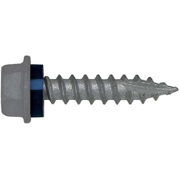 12G (5.50mm) x 25mm Neo Basalt Hex Flange Timber T17 Cladding Screw Galvanised