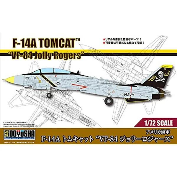 Doyusha 1/72 US Navy F-14A Tomcat VF-84 Jolly Rogers Plastic Model